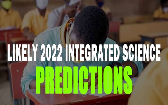 Integrated Science prediction